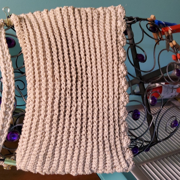 All Twine Clutch w/ Strap/Belt - Picture 2 of 7